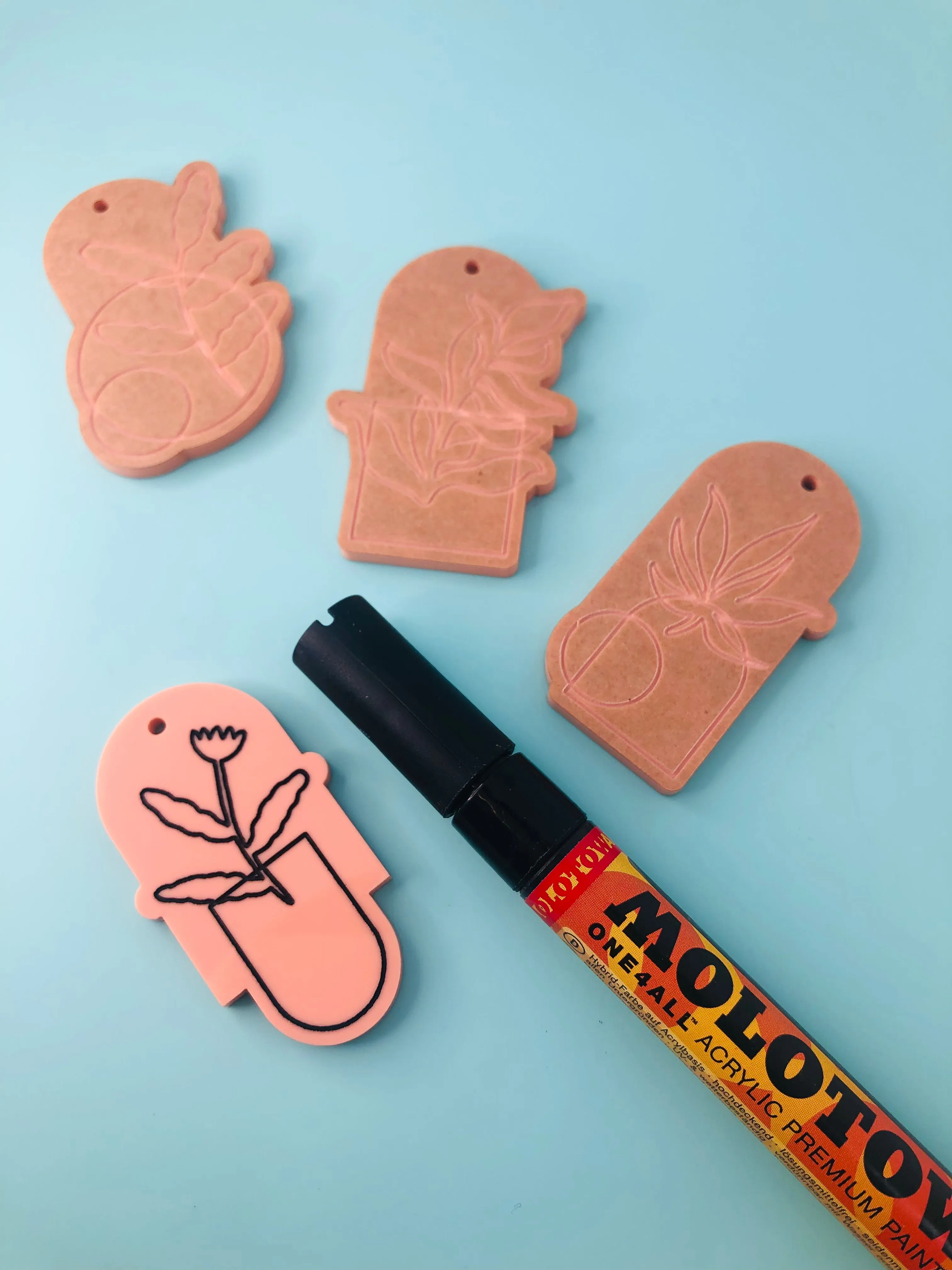 Paintfill - Botanique - 4 Pair Set