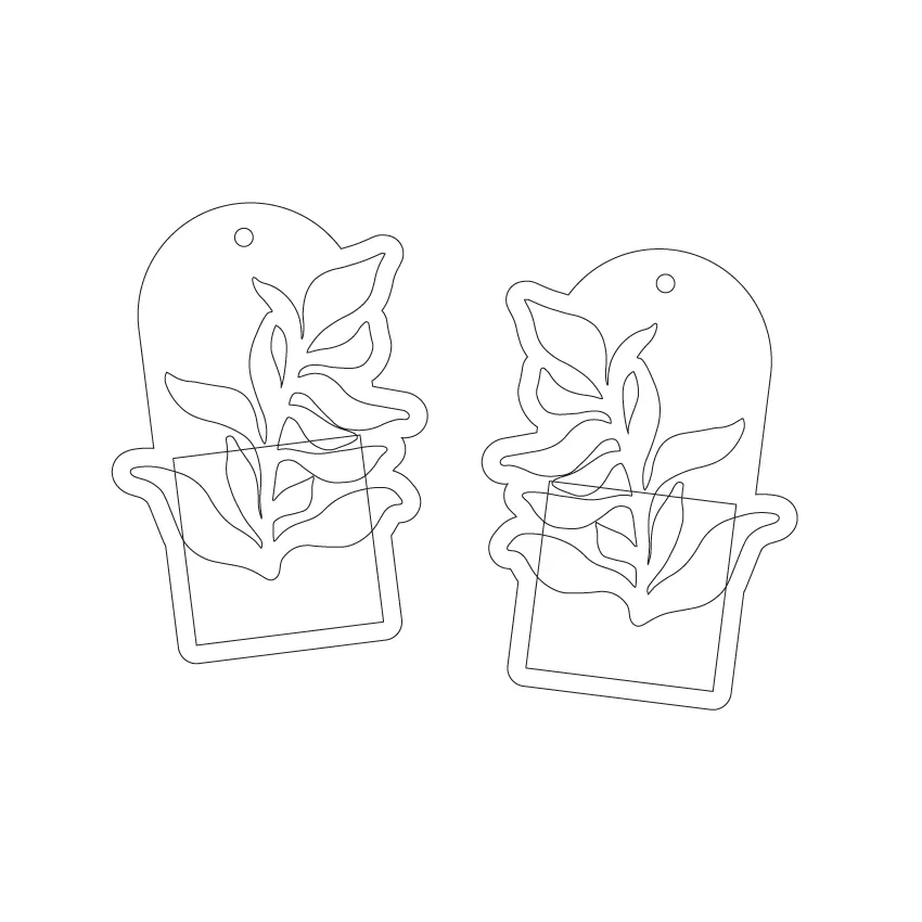 Paintfill - Botanique - 4 Pair Set