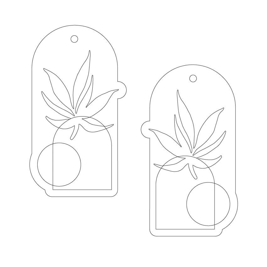 Paintfill - Botanique - 4 Pair Set