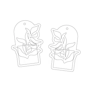 Paintfill - Botanique - 4 Pair Set
