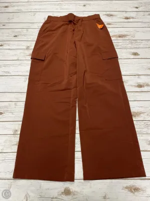 Pants Wide Leg By Stylus In Brown, Size: L