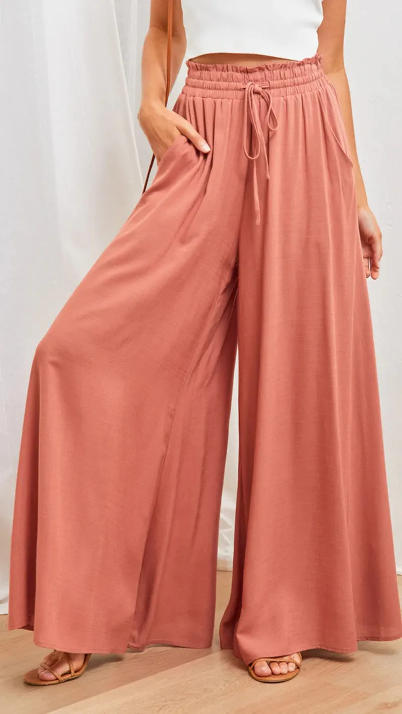 Pants Wide Leg Loose
