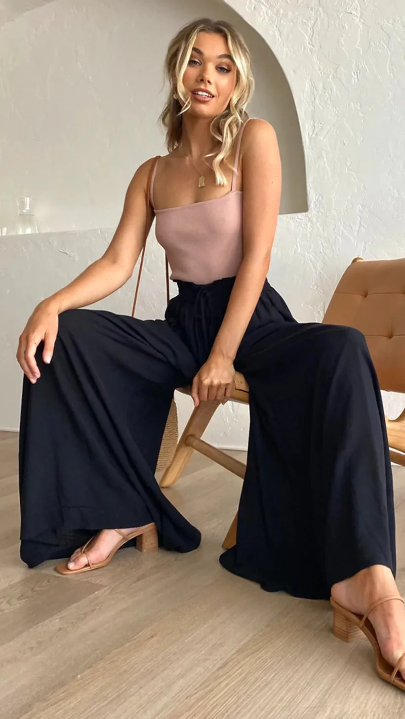 Pants Wide Leg Loose