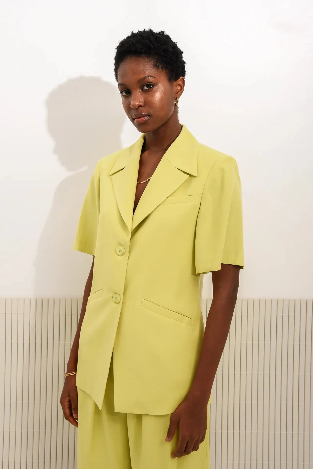 PAPAYA BLAZER LIME
