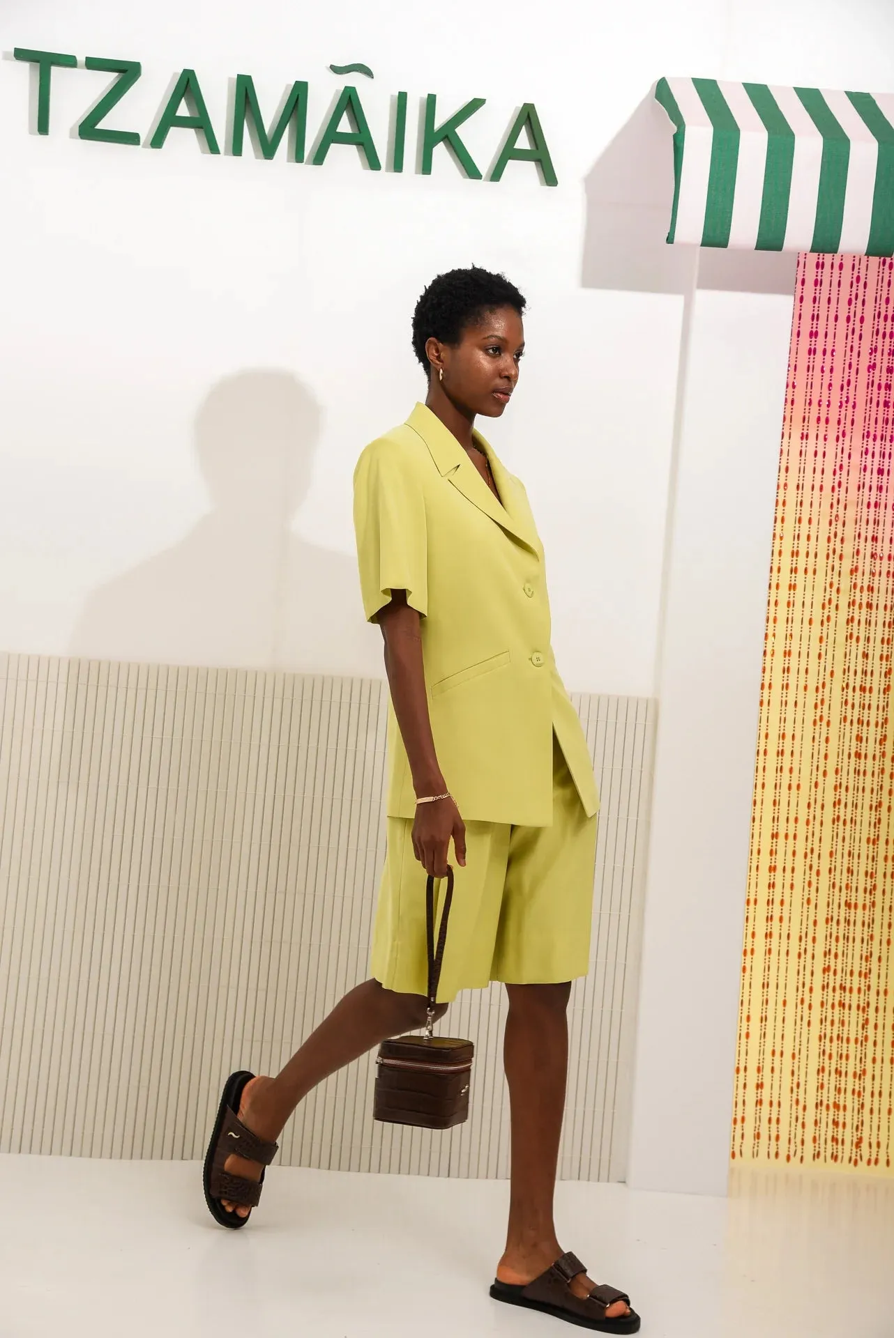 PAPAYA BLAZER LIME