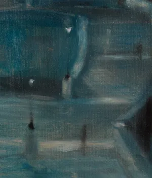PAUL P. "SPANISH STEPS" OIL ON CANVAS, 2010