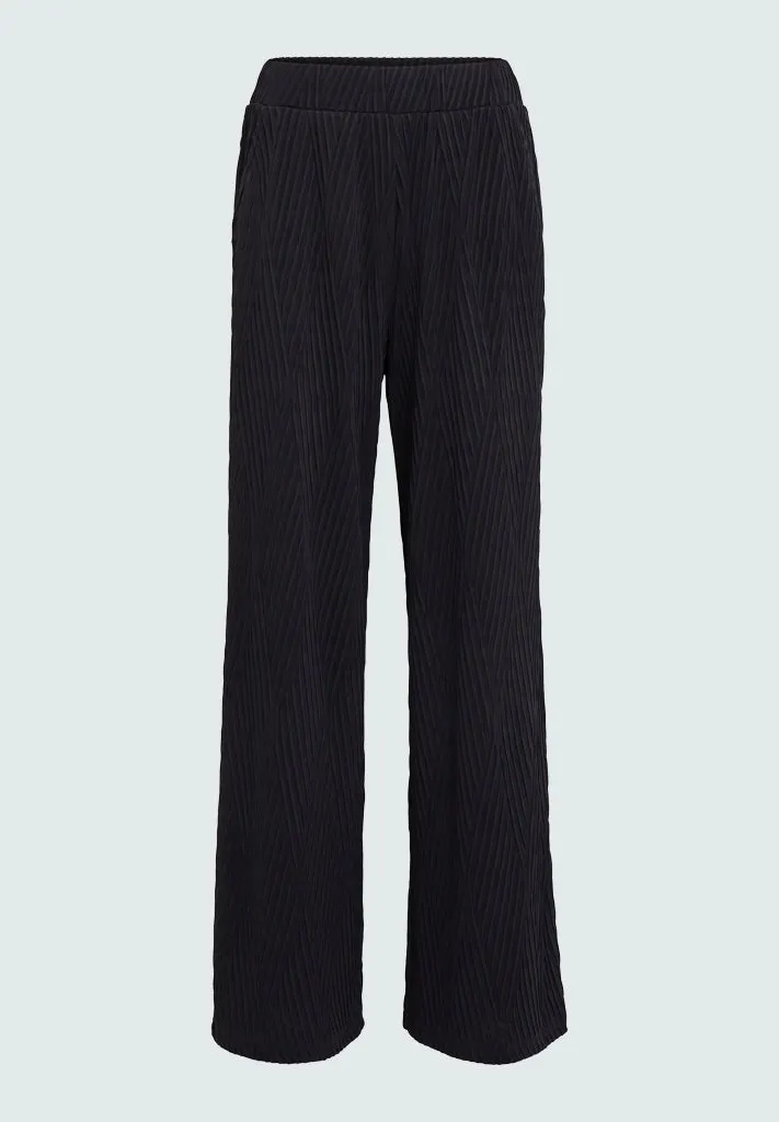 PCDove Structured Pants - Sort