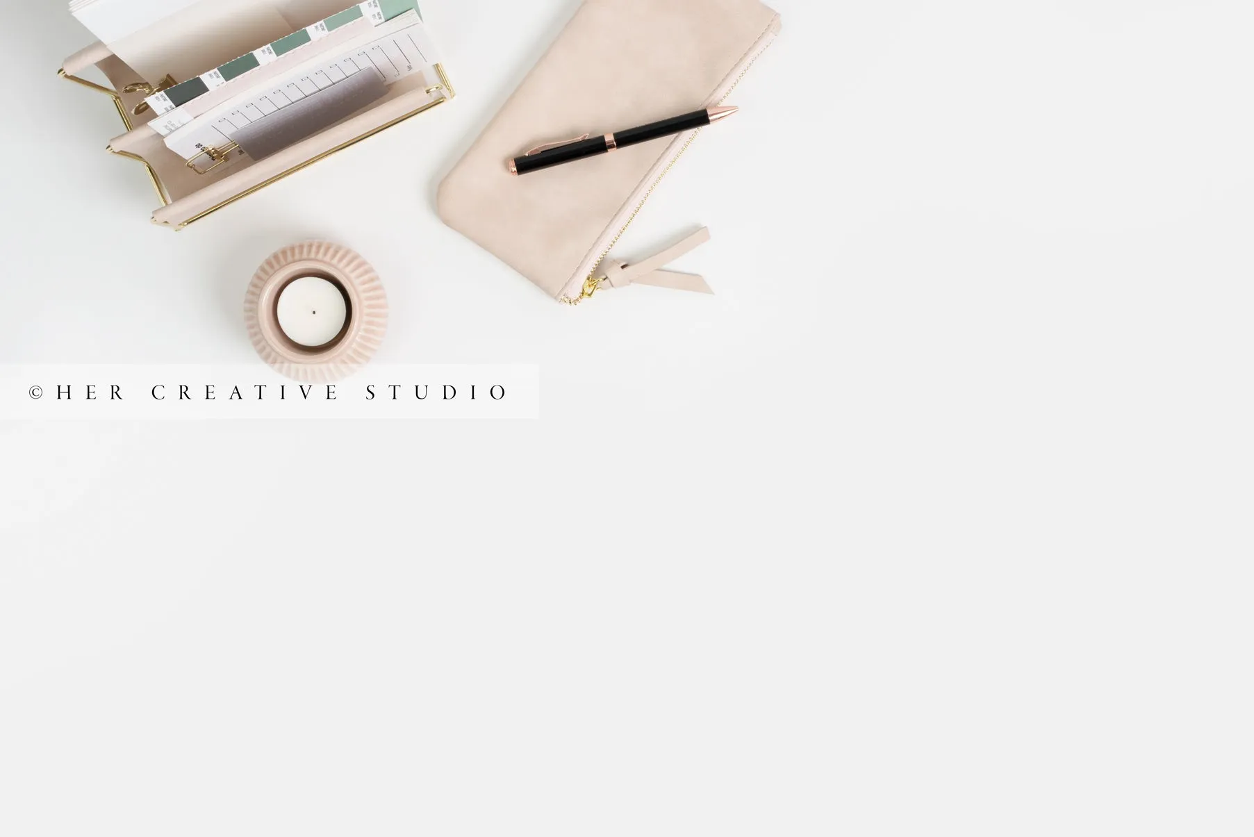 Pencil Case & Envelope Sorter on White Background