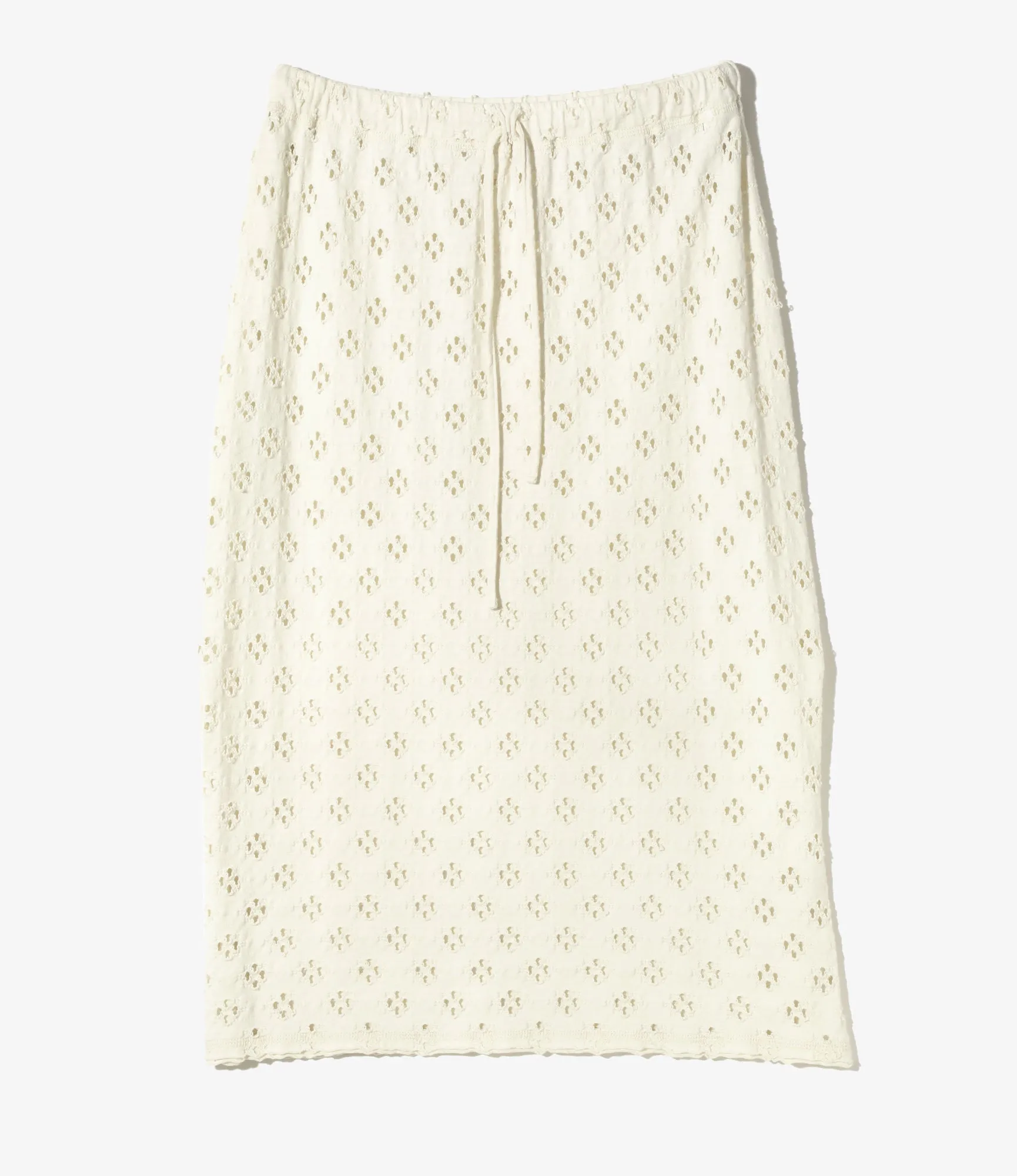 Pencil Skirt - -Cutwork