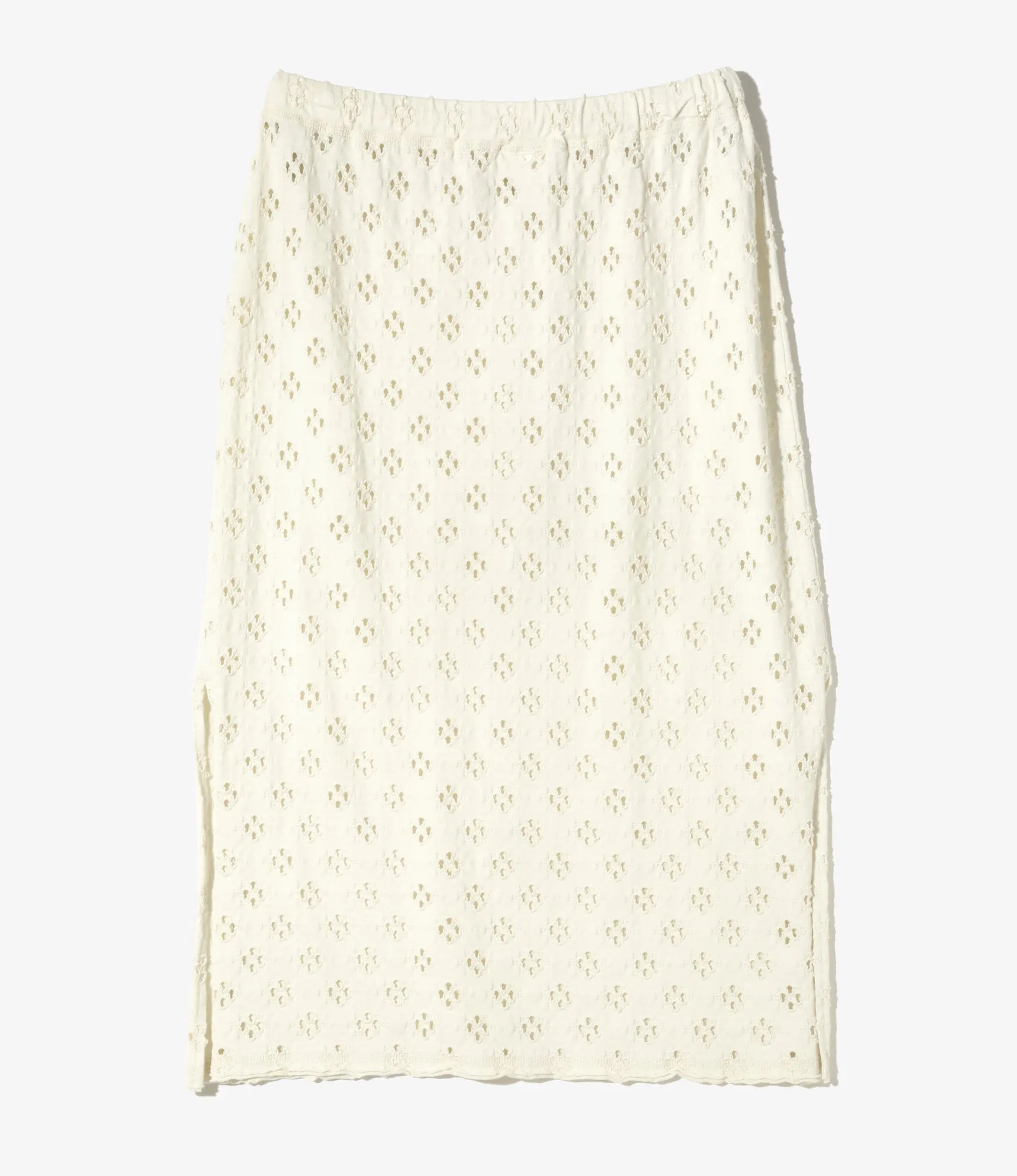 Pencil Skirt - -Cutwork