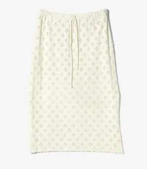 Pencil Skirt - -Cutwork