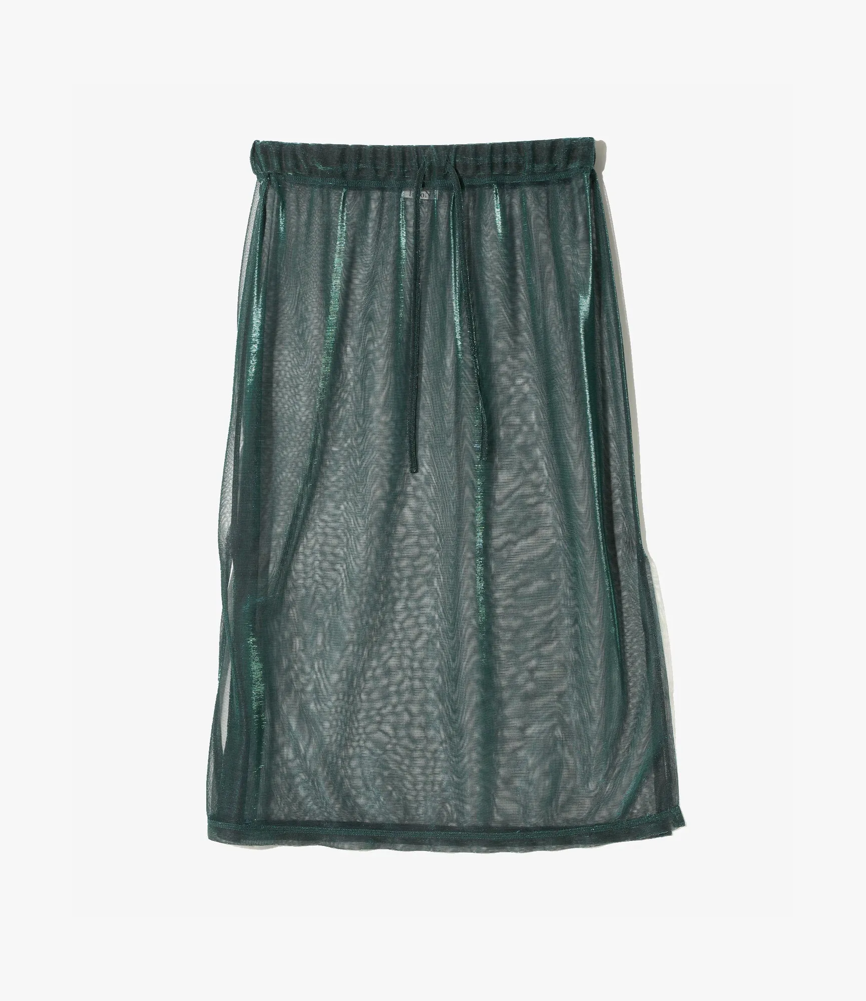 Pencil Skirt – Green Shine Chambray