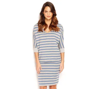 PENCIL SKIRT - MIDI - STRIPE