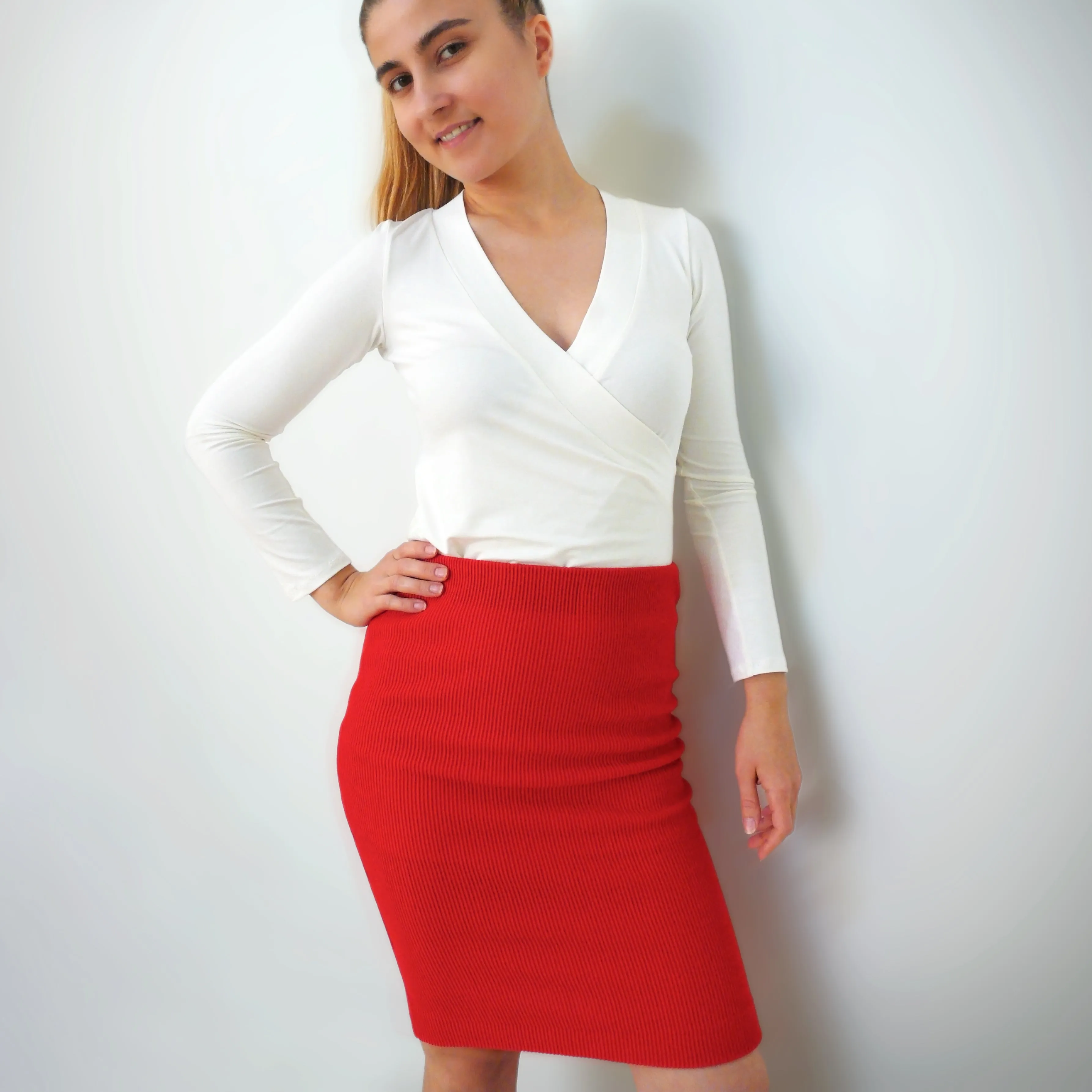 Pencil Skirt Sewing Pattern N.24