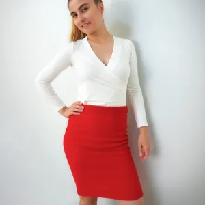 Pencil Skirt Sewing Pattern N.24