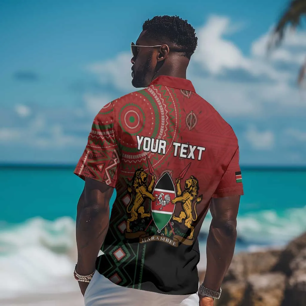 Personalised Kenya Jamhuri Day Hawaiian Shirt One Nation One Flag One People LT05