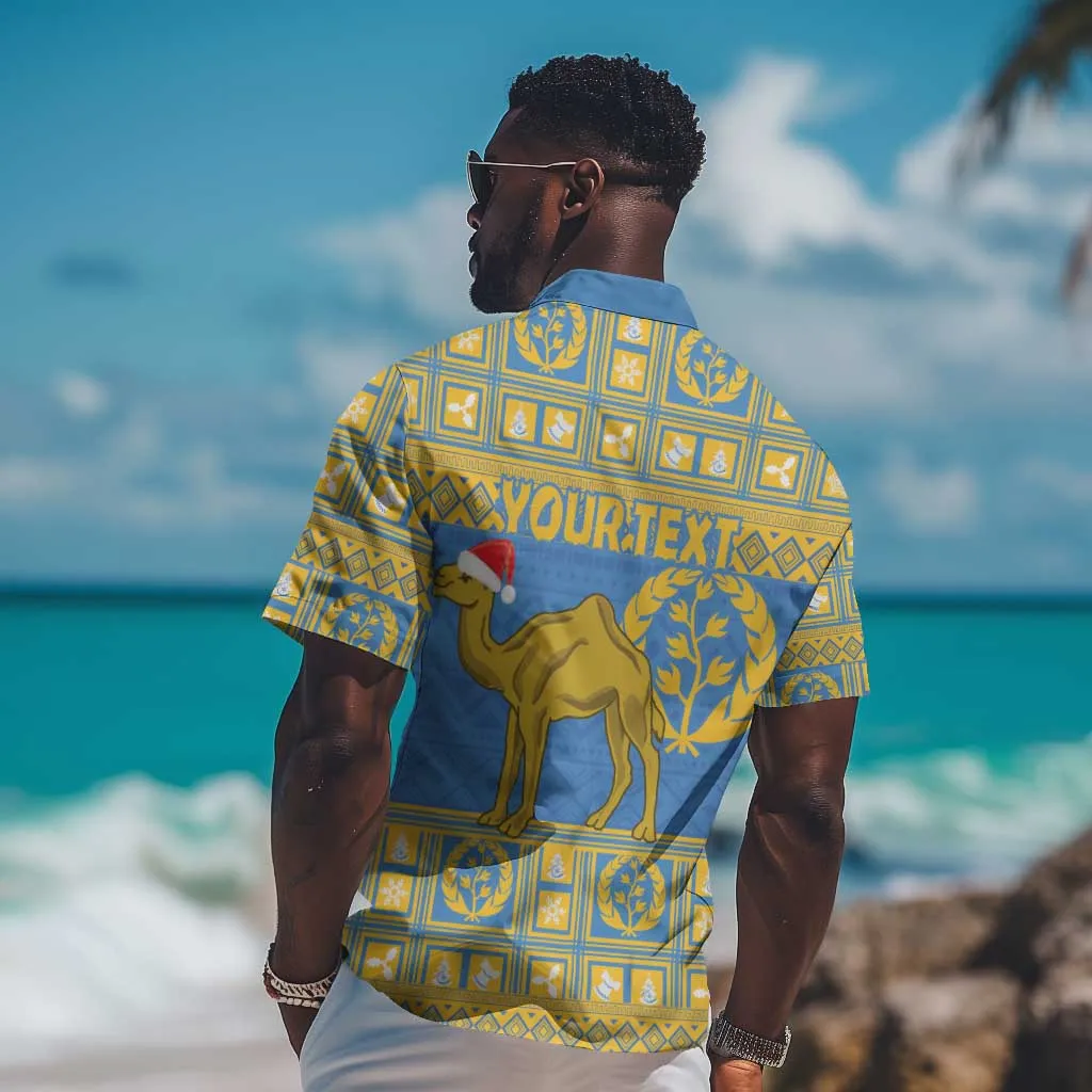 Personalized Eritrea Emblem Hawaiian Shirt Ruhus Beal Lidet - Kente Pattern LT18