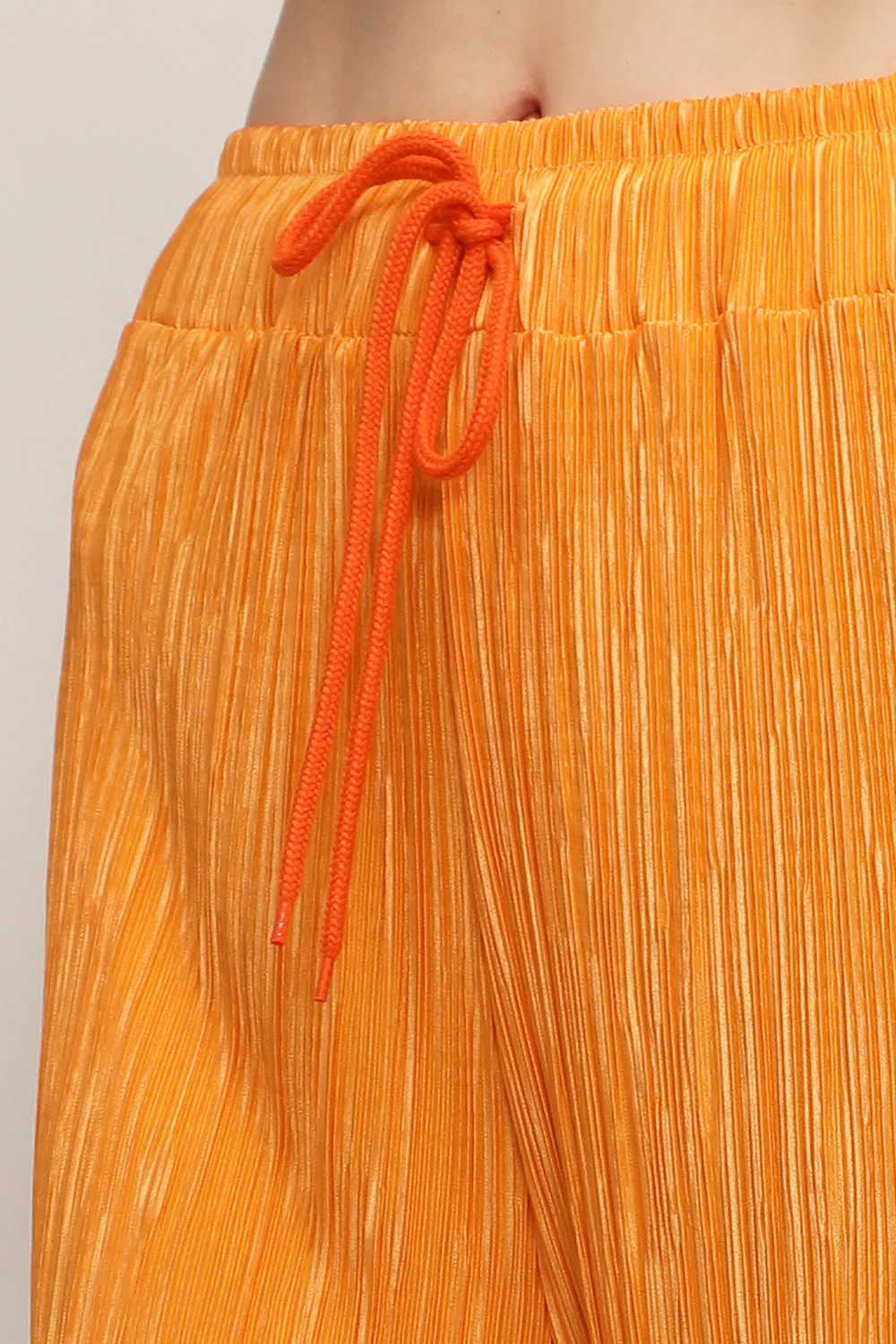Peyton Crinkled Pleated Pants