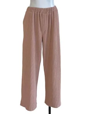Pink Pleated Pants