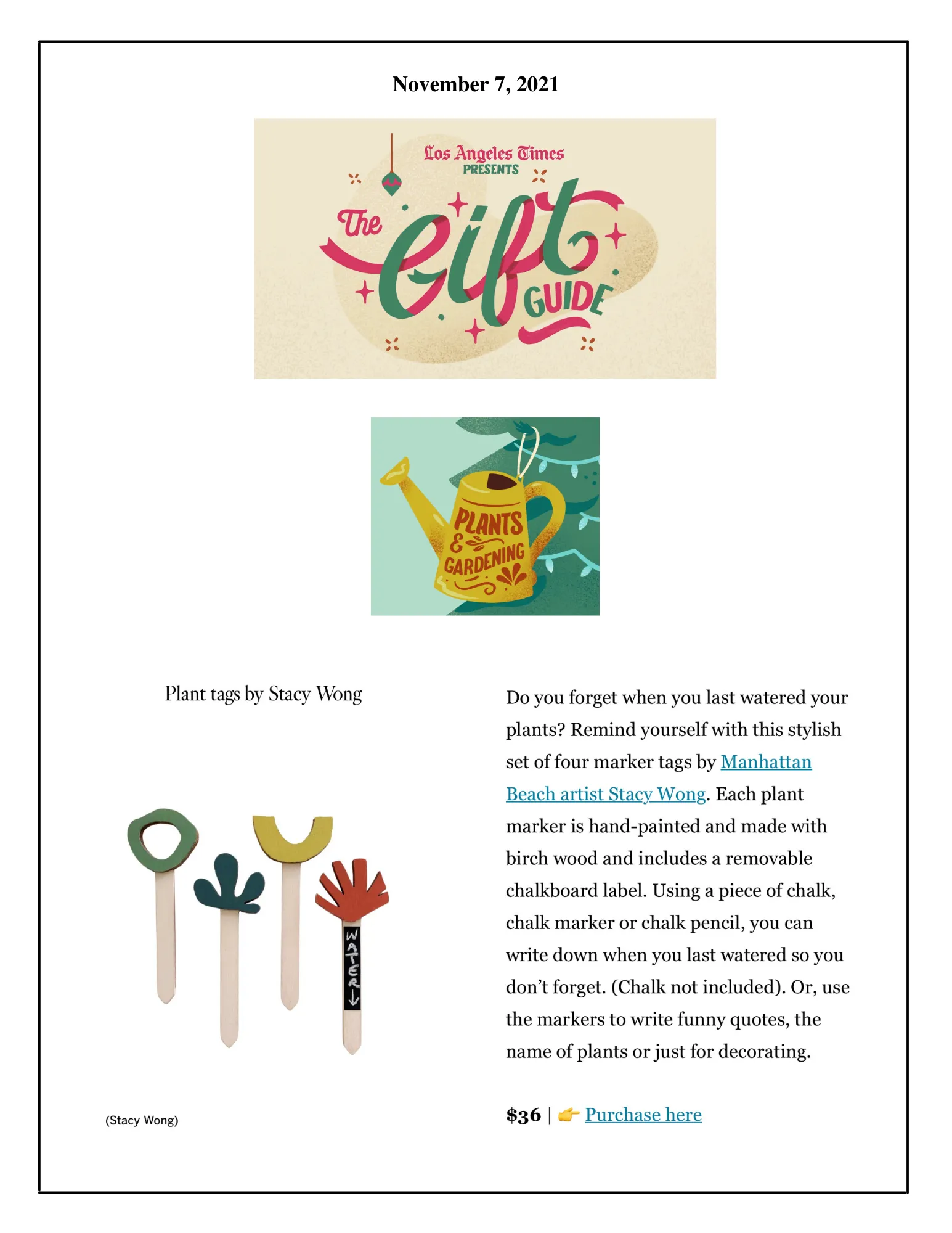 Plant Tag Garden Marker - brights