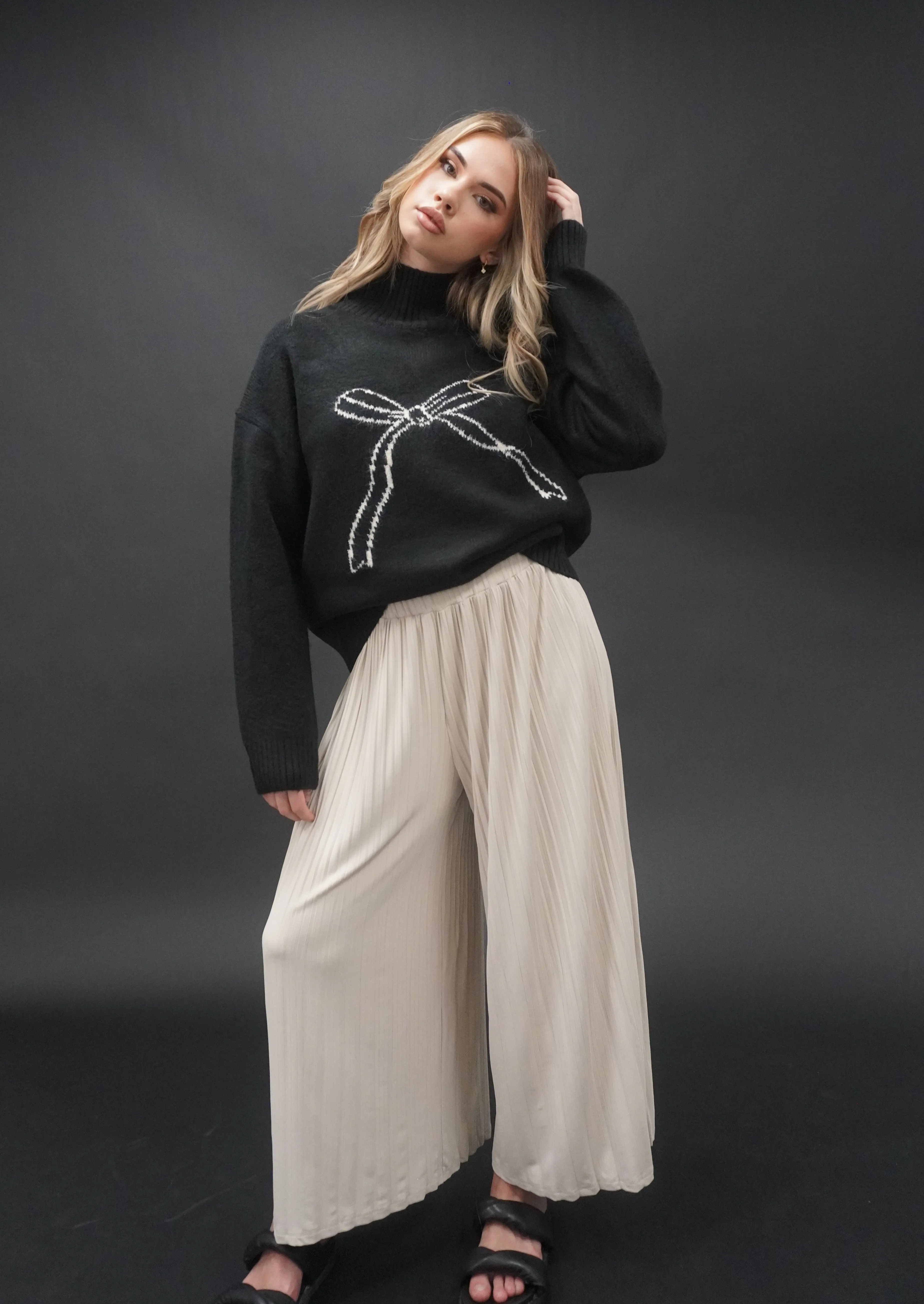 PLEATED CULLOTTE