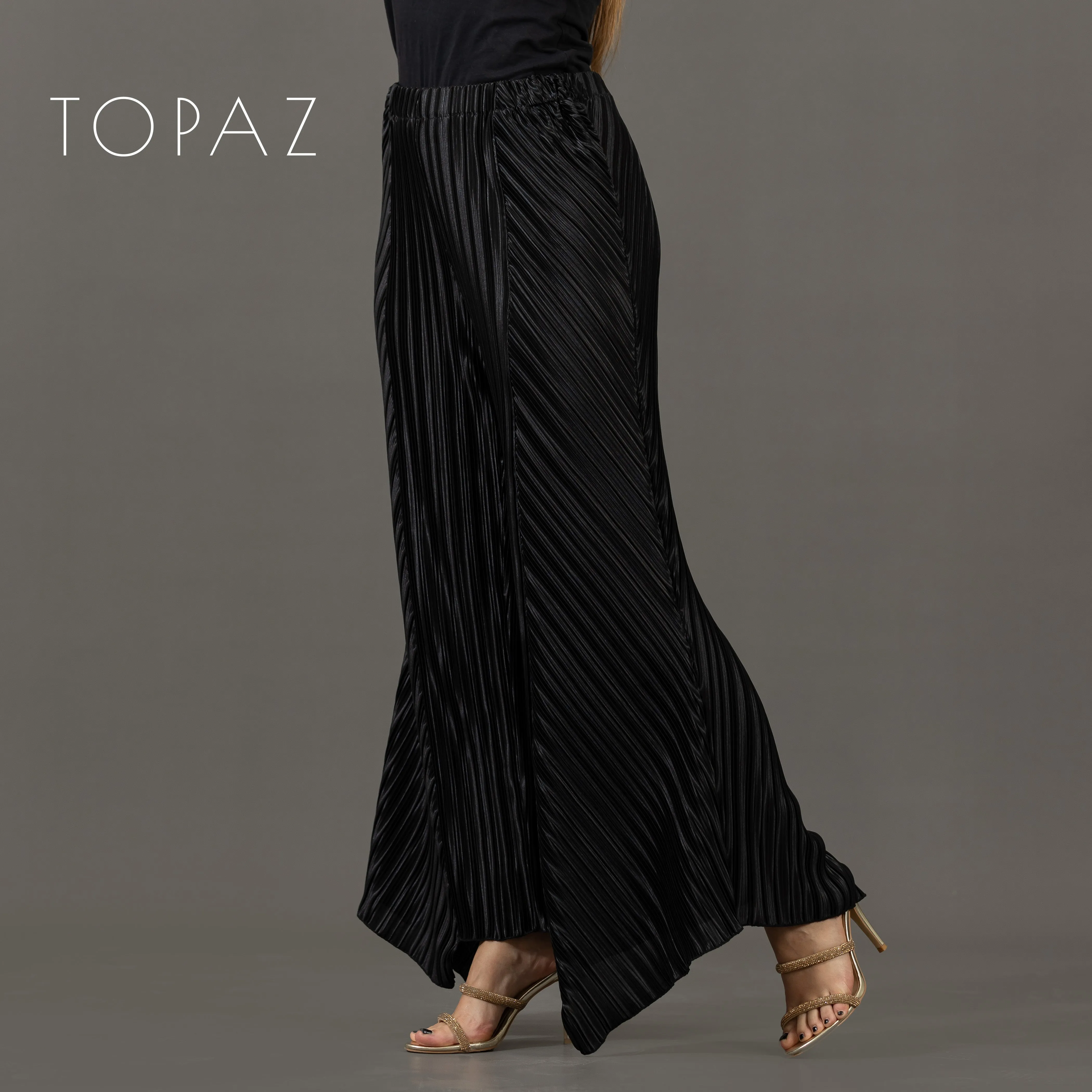 Pleated Pants
