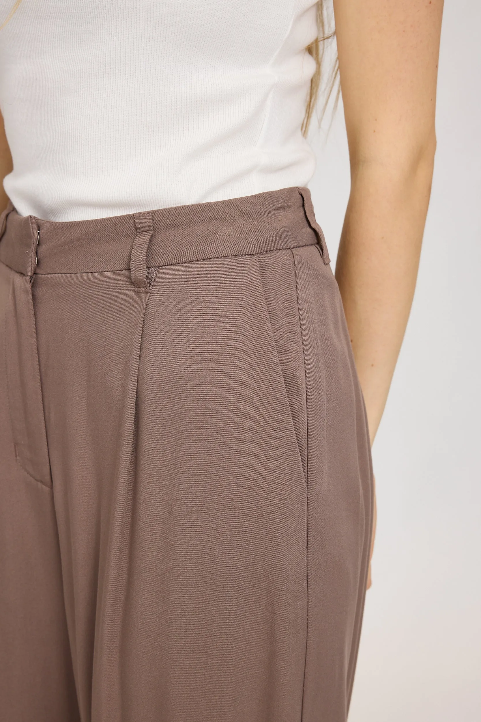 Pleated Pants