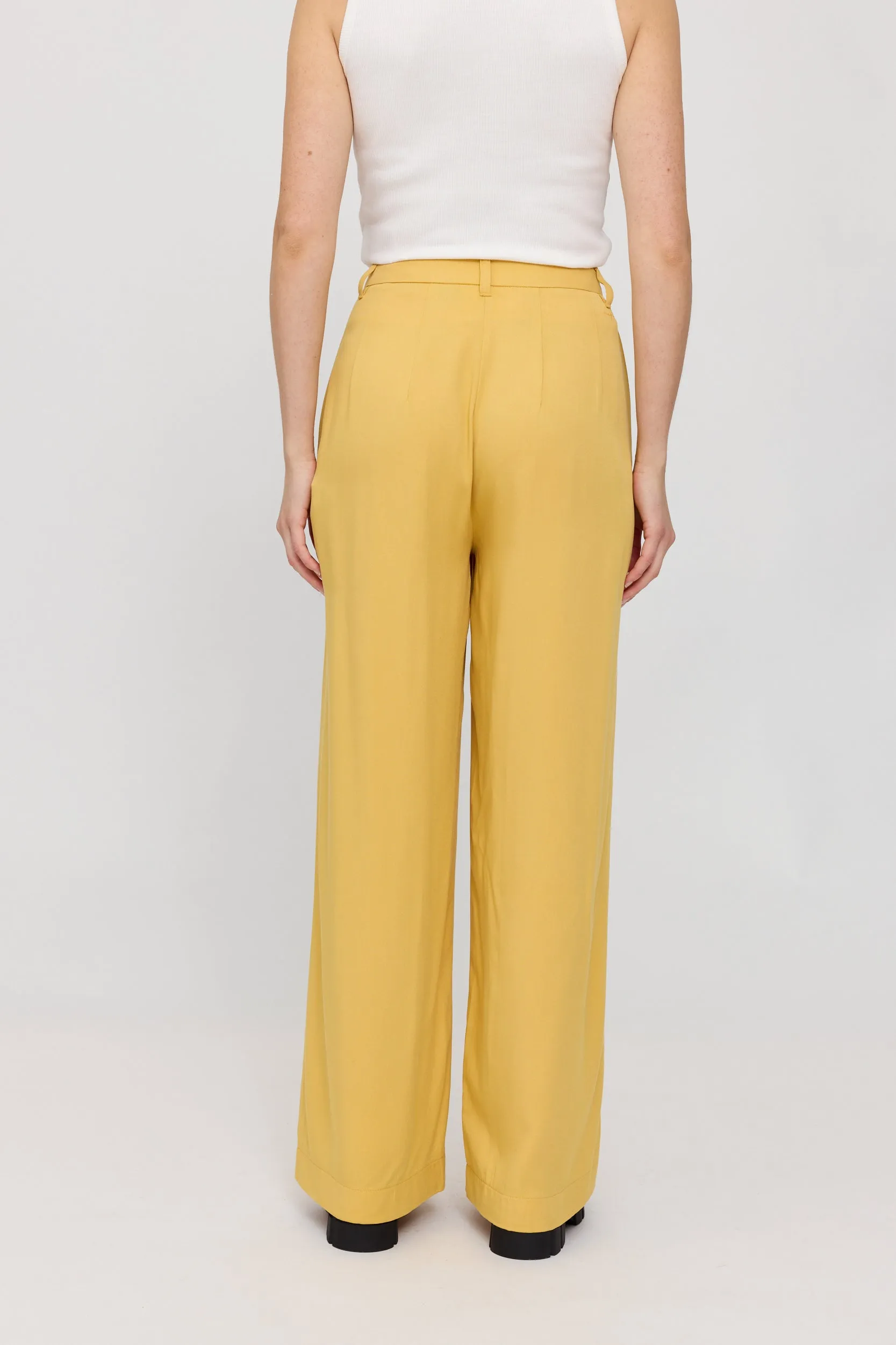 Pleated Pants