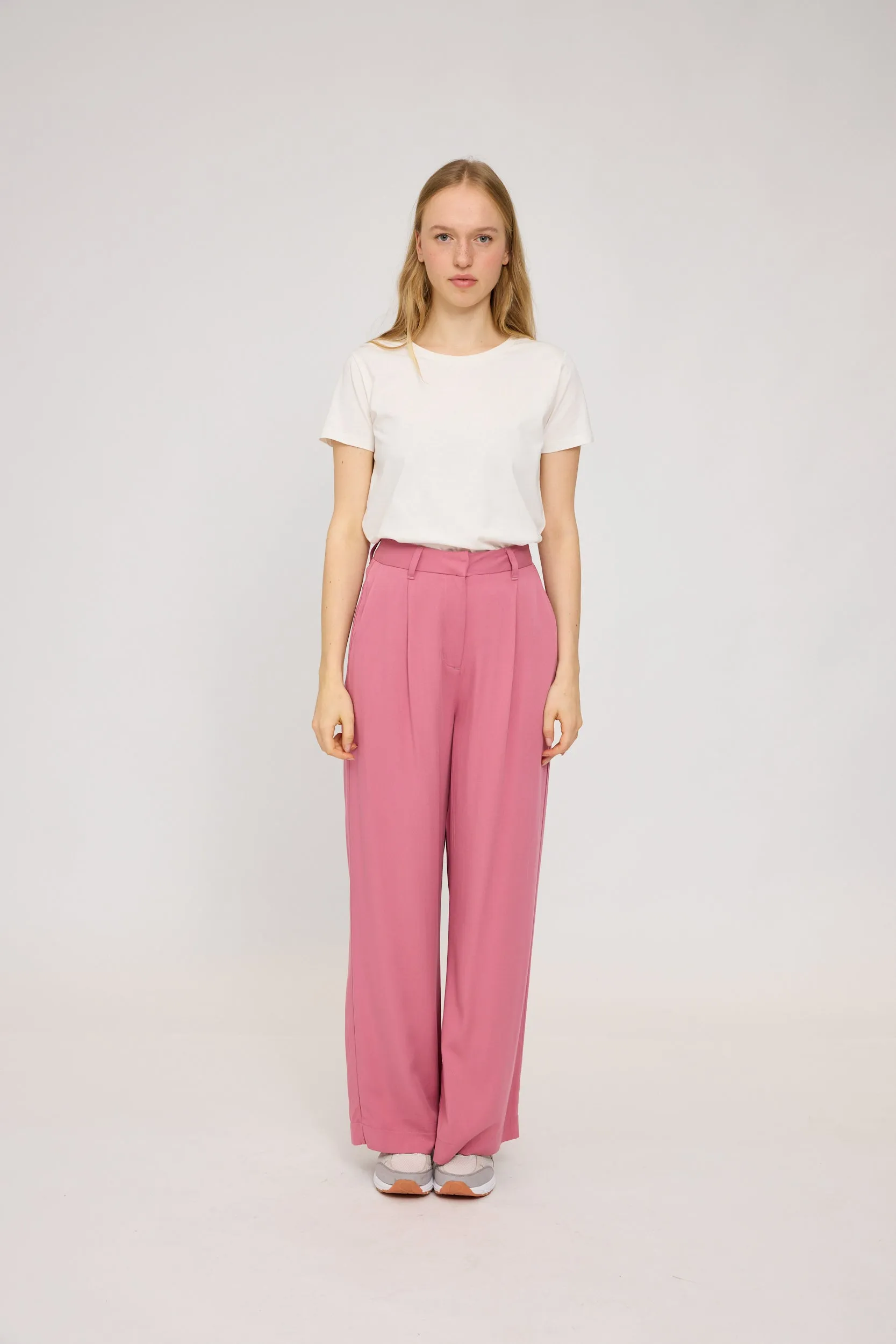 Pleated Pants
