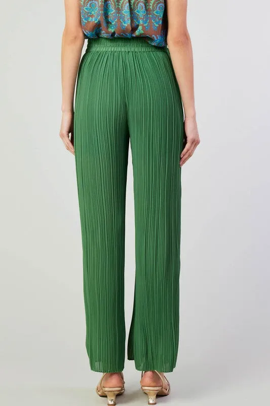 Pleated Pullover Pant