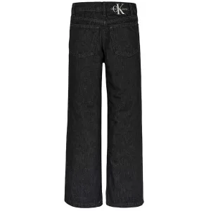 R Wide Leg Black