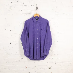 Ralph Lauren Blake Check Shirt - Blue - M