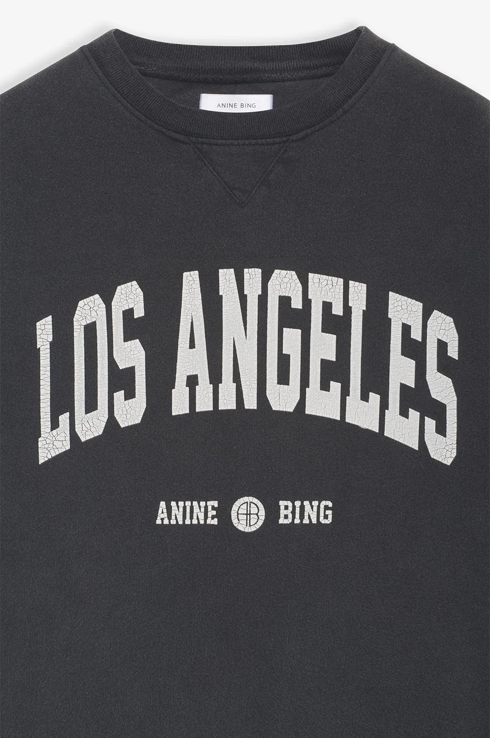Ramona Sweatshirt University Los Angeles - Washed Black