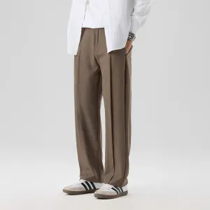 Randolph - Straight Leg Pleated Pants