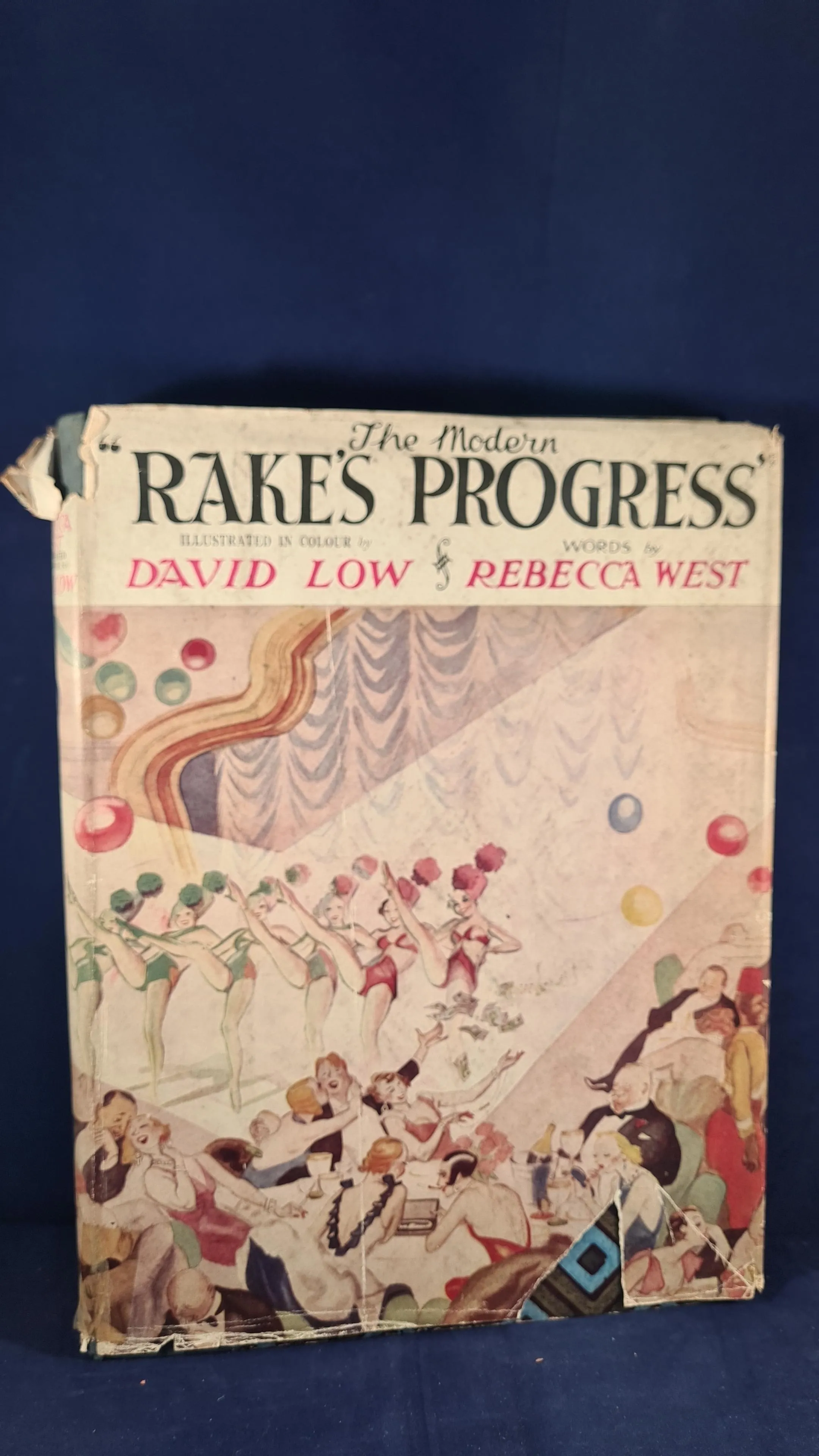 Rebecca West - The Modern "Rake's Progress" Hutchinson, 1934, David Low