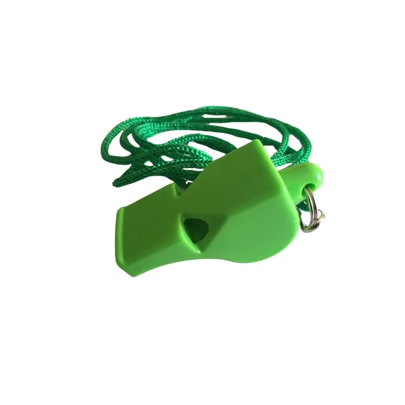 Referee Umpire Officials - Duty Whistle   Bonus Lanyard Green
