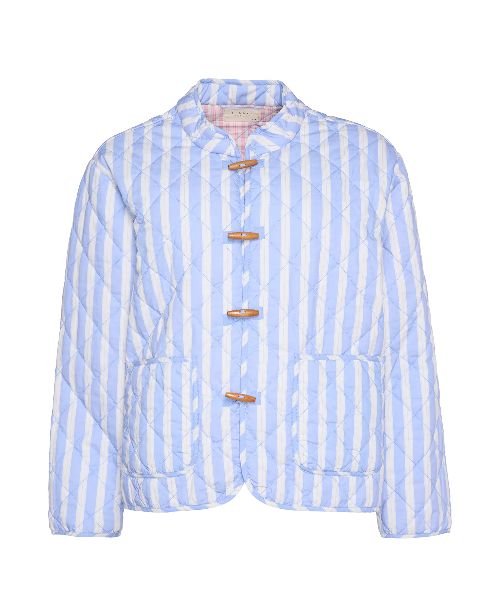 Remi Jacket in Vintage Blue Stripes