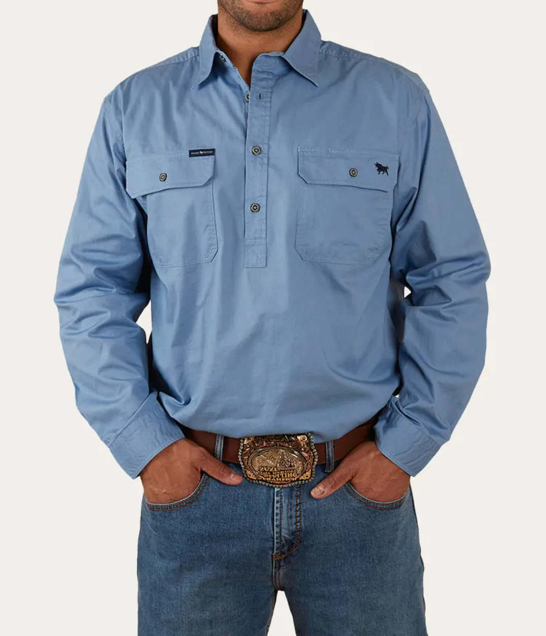 Ringers Western King River Half Button Shirt