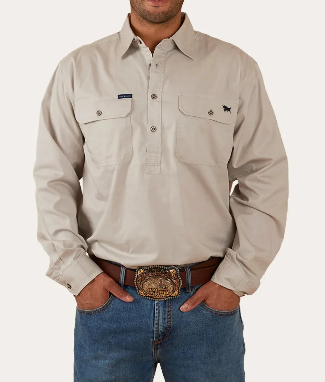 Ringers Western King River Half Button Shirt