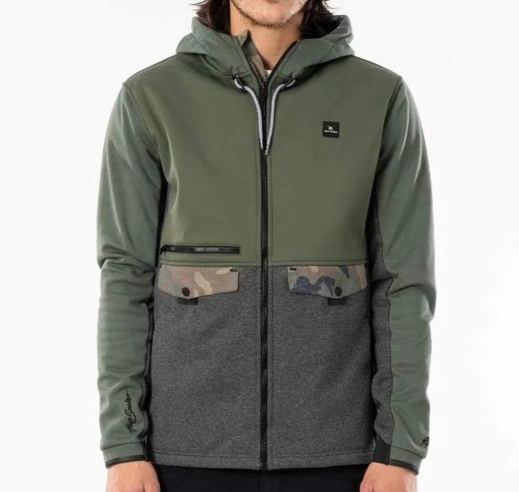 Rip Curl Heatseeker Anti Series Zip Thru Hood