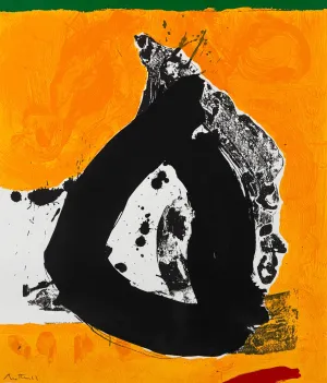 ROBERT MOTHERWELL "BASQUE SUITE #4" SCREENPRINT, 1972