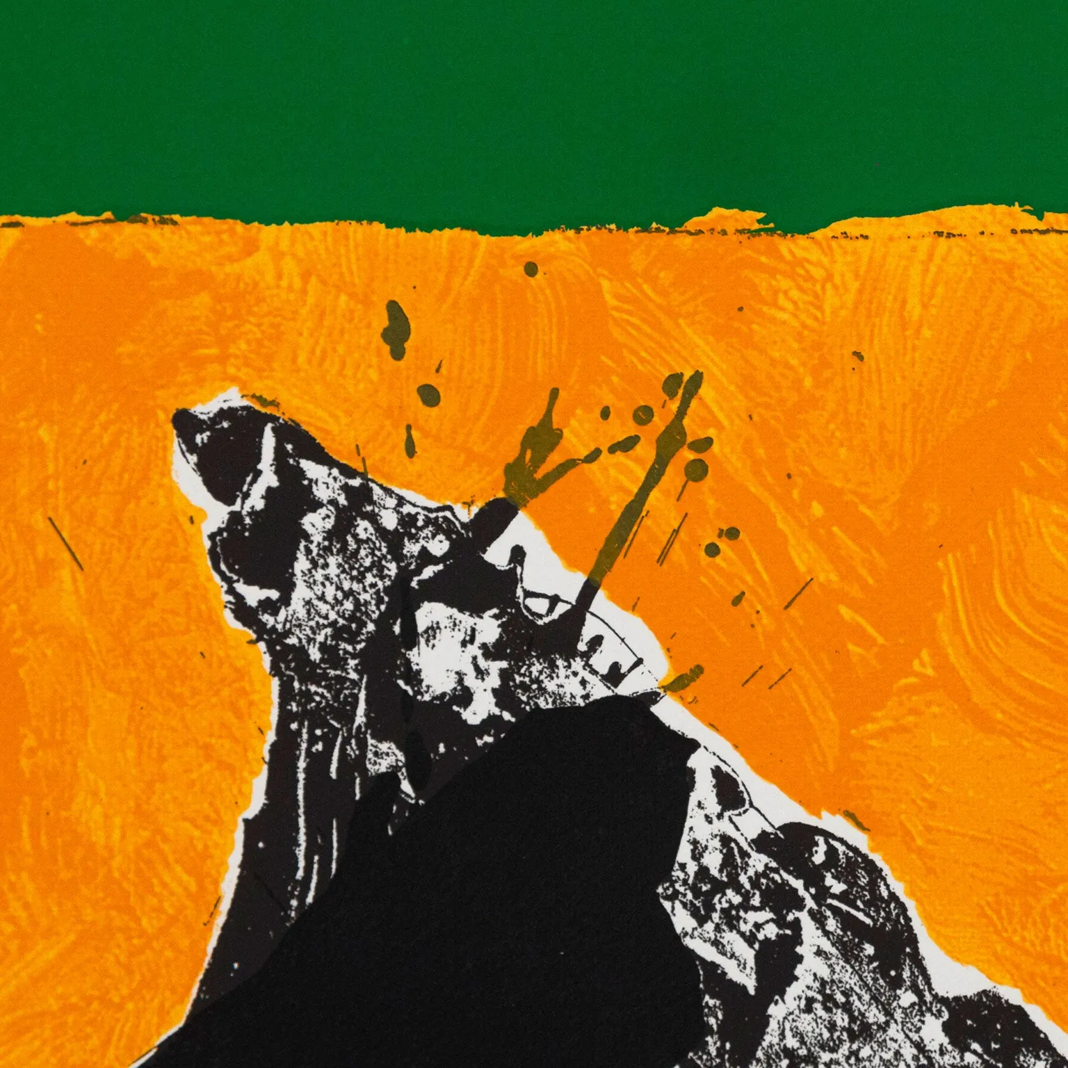 ROBERT MOTHERWELL "BASQUE SUITE #4" SCREENPRINT, 1972