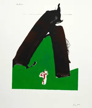 ROBERT MOTHERWELL "BASQUE SUITE" SCREENPRINT, 1971