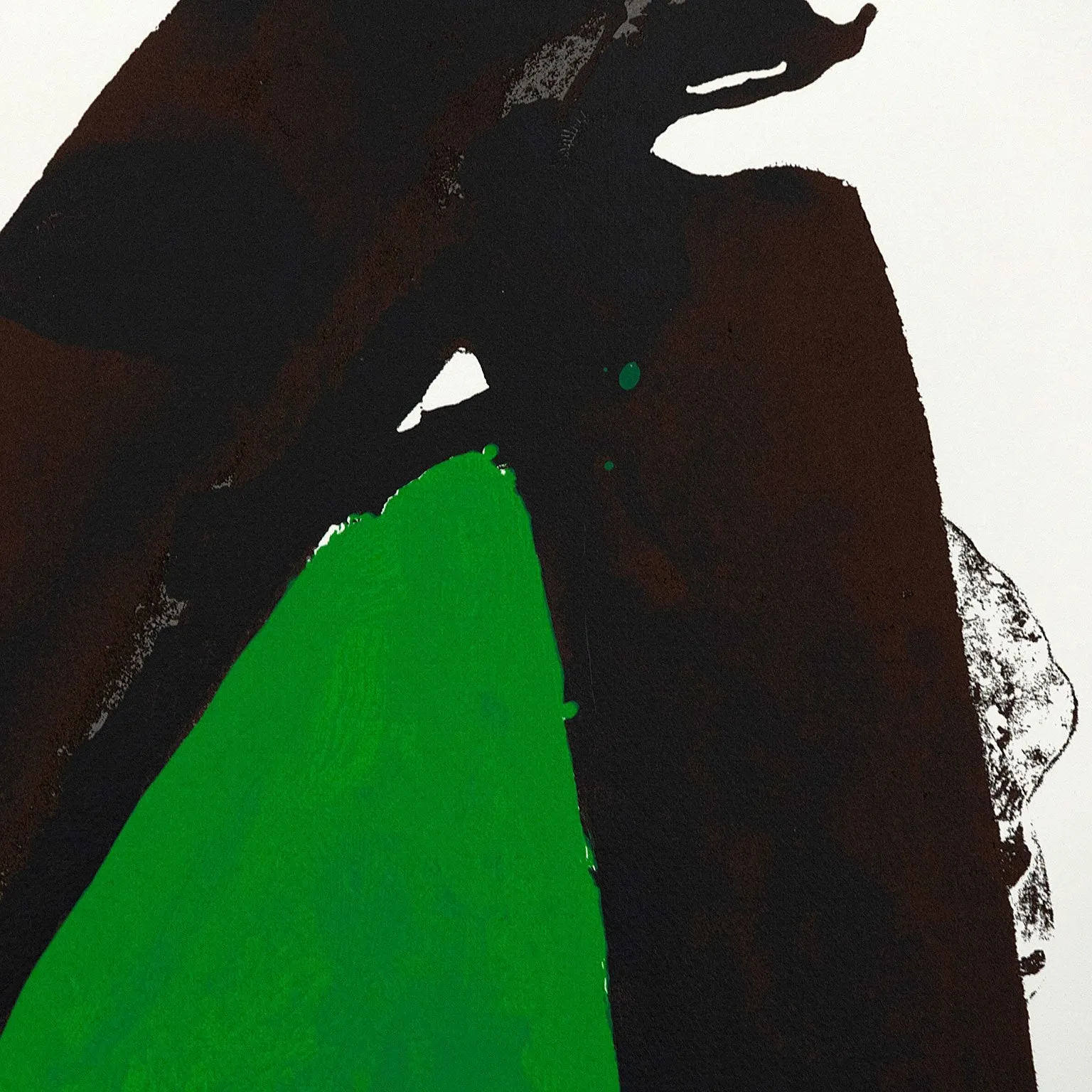 ROBERT MOTHERWELL "BASQUE SUITE" SCREENPRINT, 1971