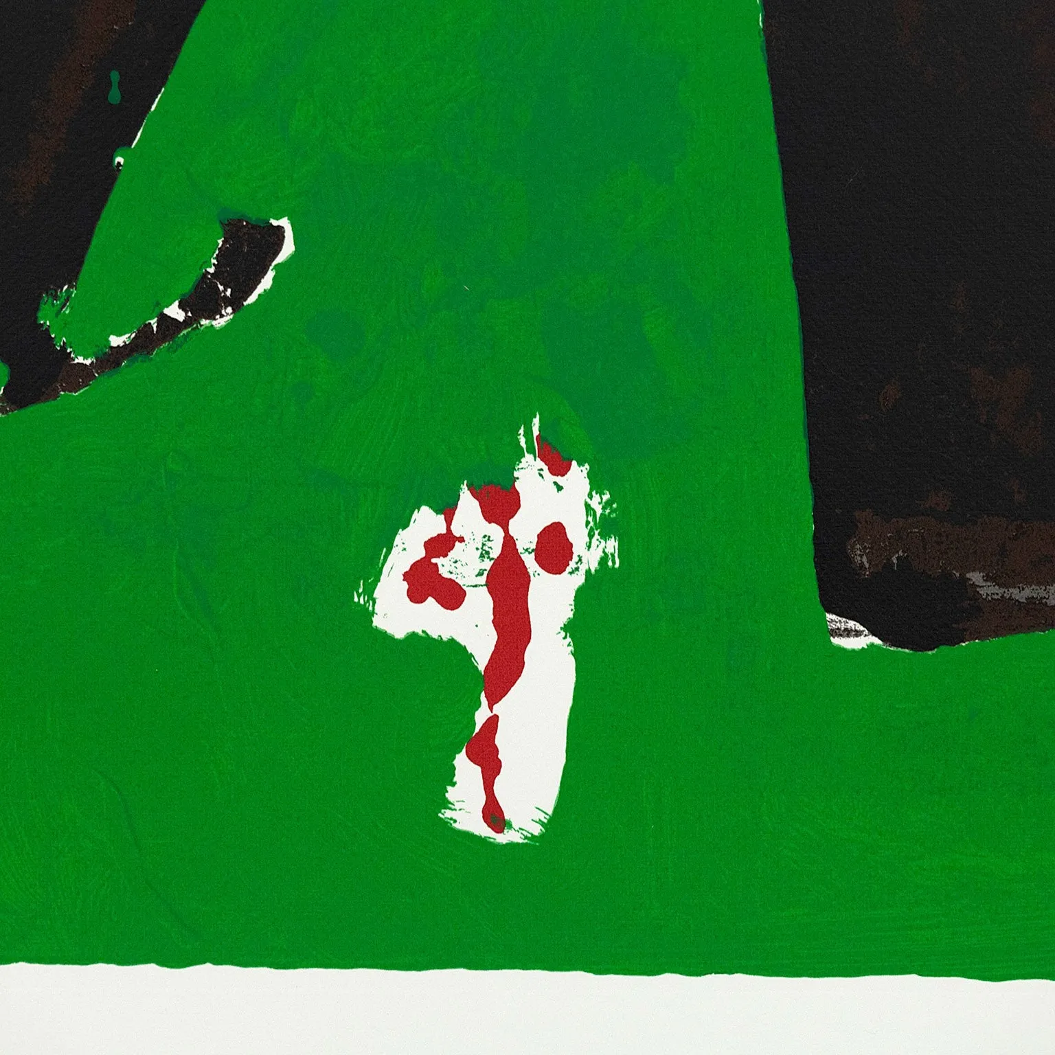 ROBERT MOTHERWELL "BASQUE SUITE" SCREENPRINT, 1971