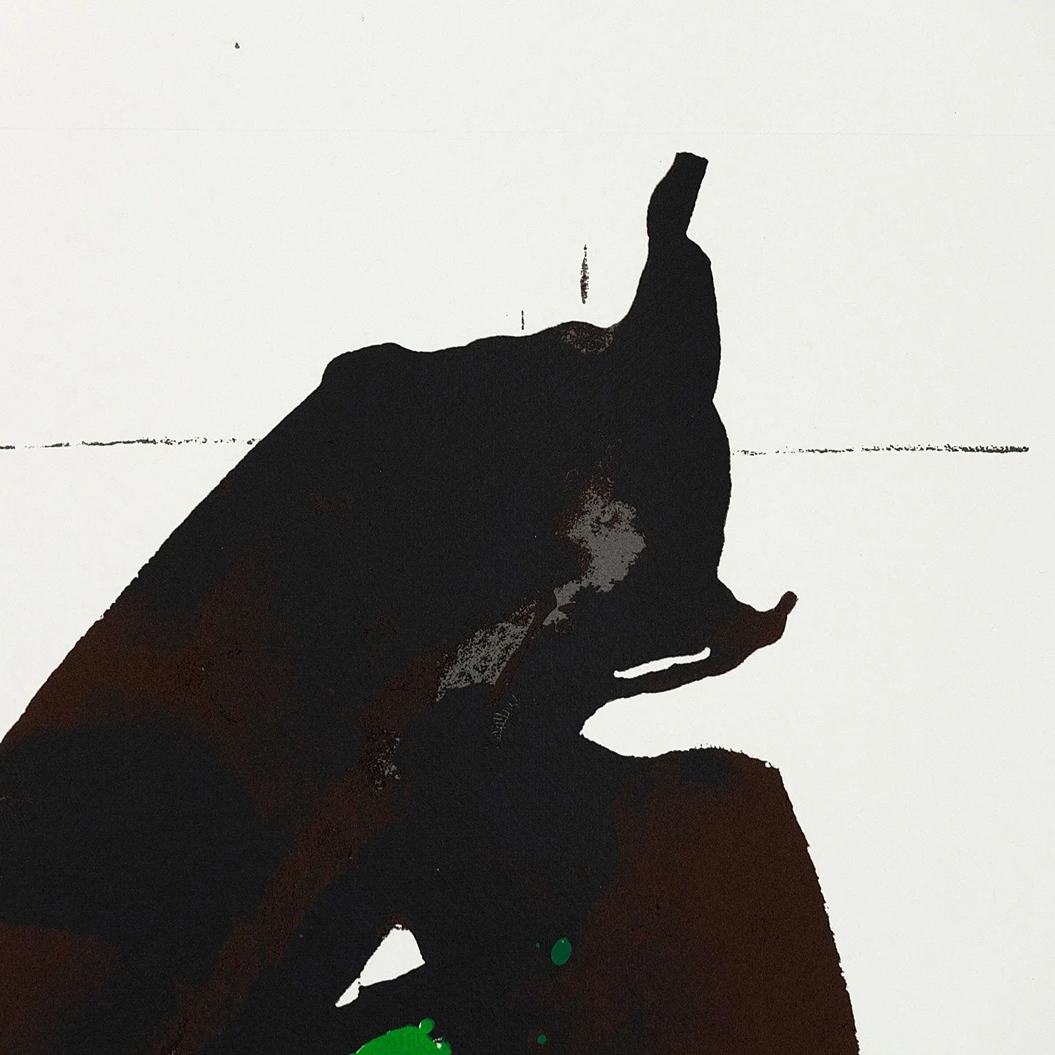 ROBERT MOTHERWELL "BASQUE SUITE" SCREENPRINT, 1971