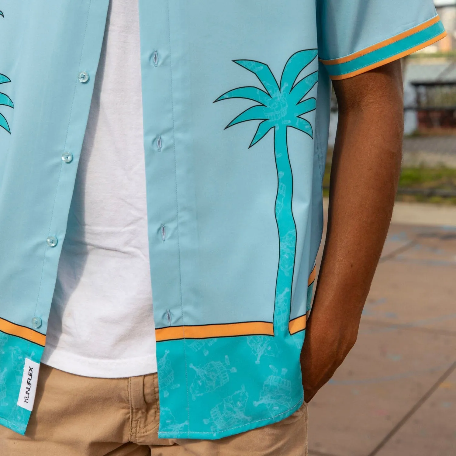 Rocket Power "The Uncle Tito" – Camp Collar KUNUFLEX Short Sleeve Shirt