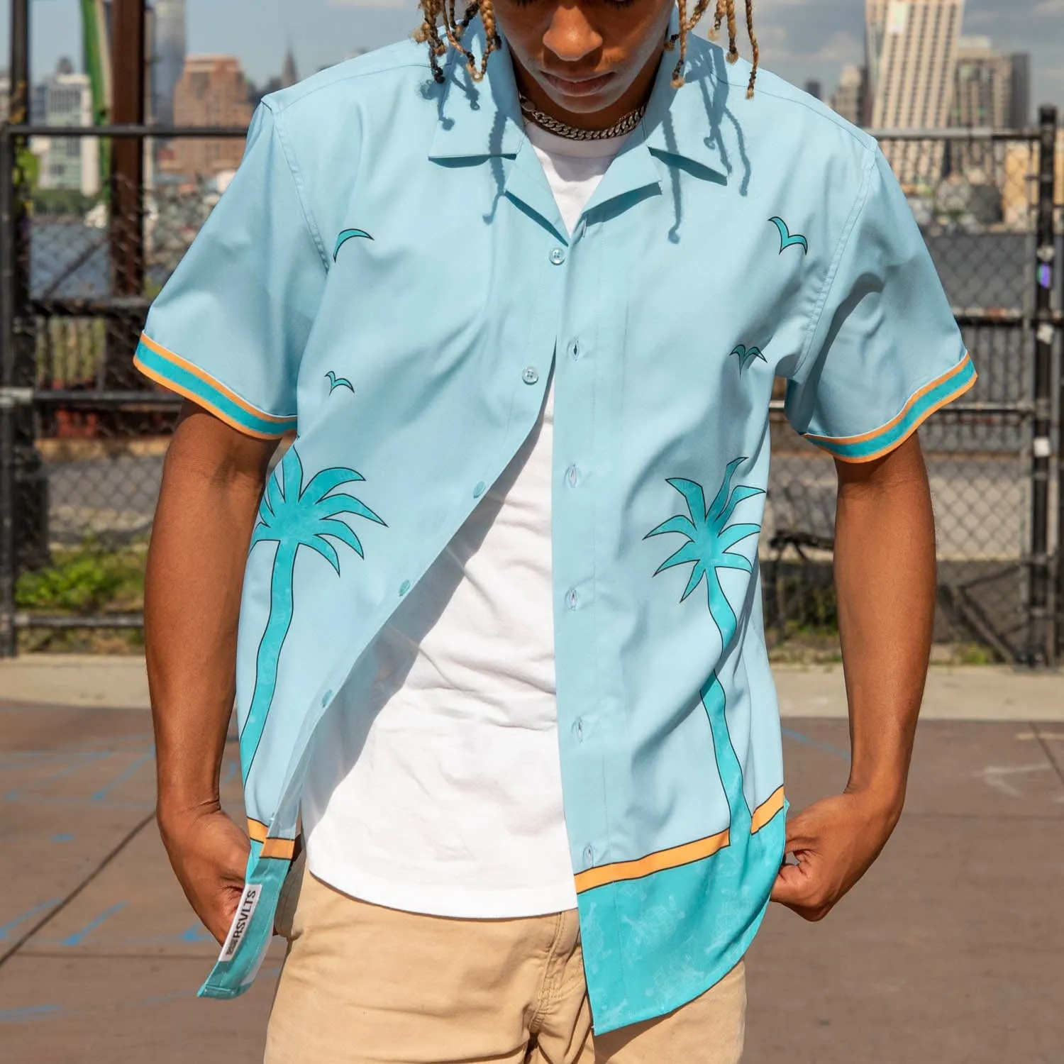Rocket Power "The Uncle Tito" – Camp Collar KUNUFLEX Short Sleeve Shirt