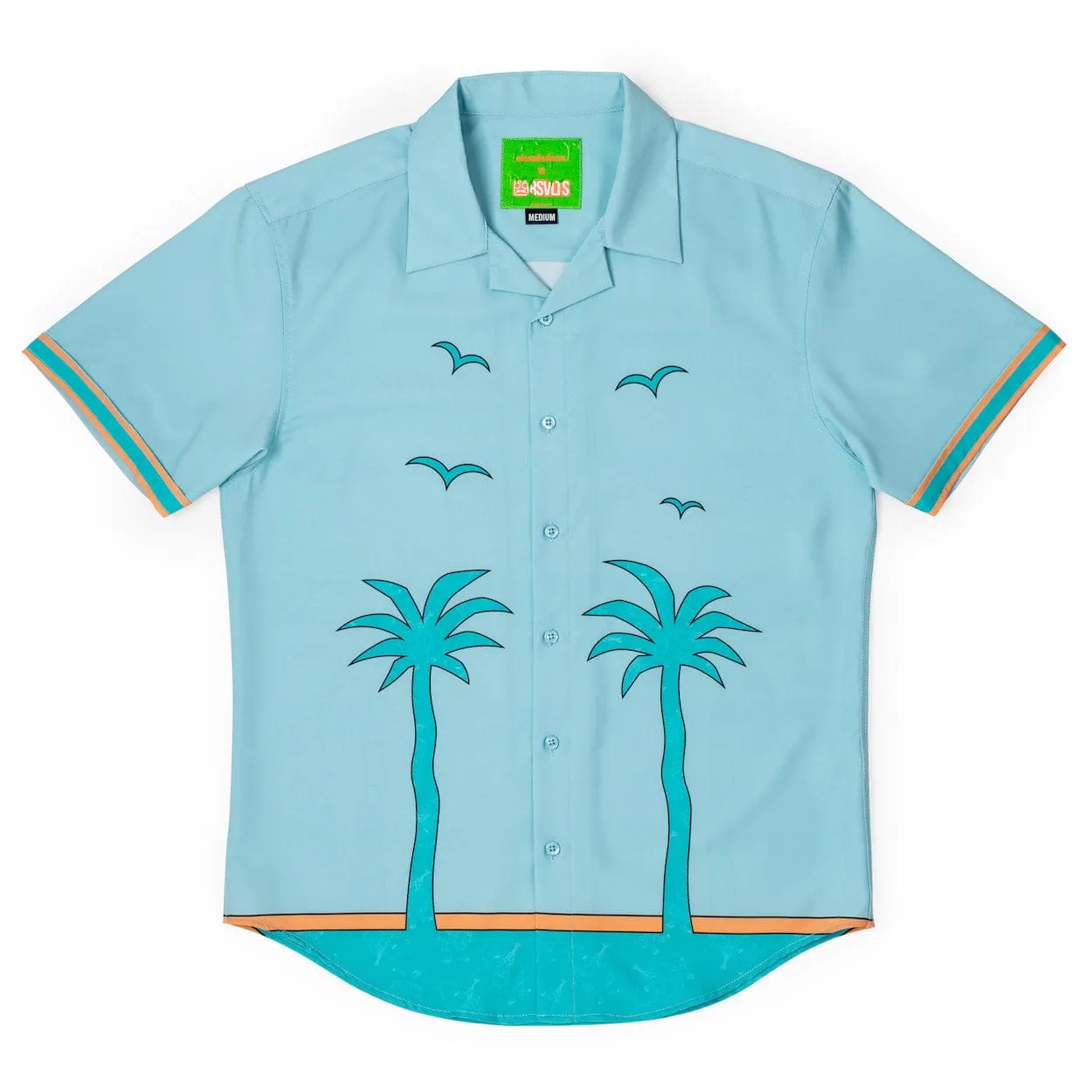 Rocket Power "The Uncle Tito" – Camp Collar KUNUFLEX Short Sleeve Shirt