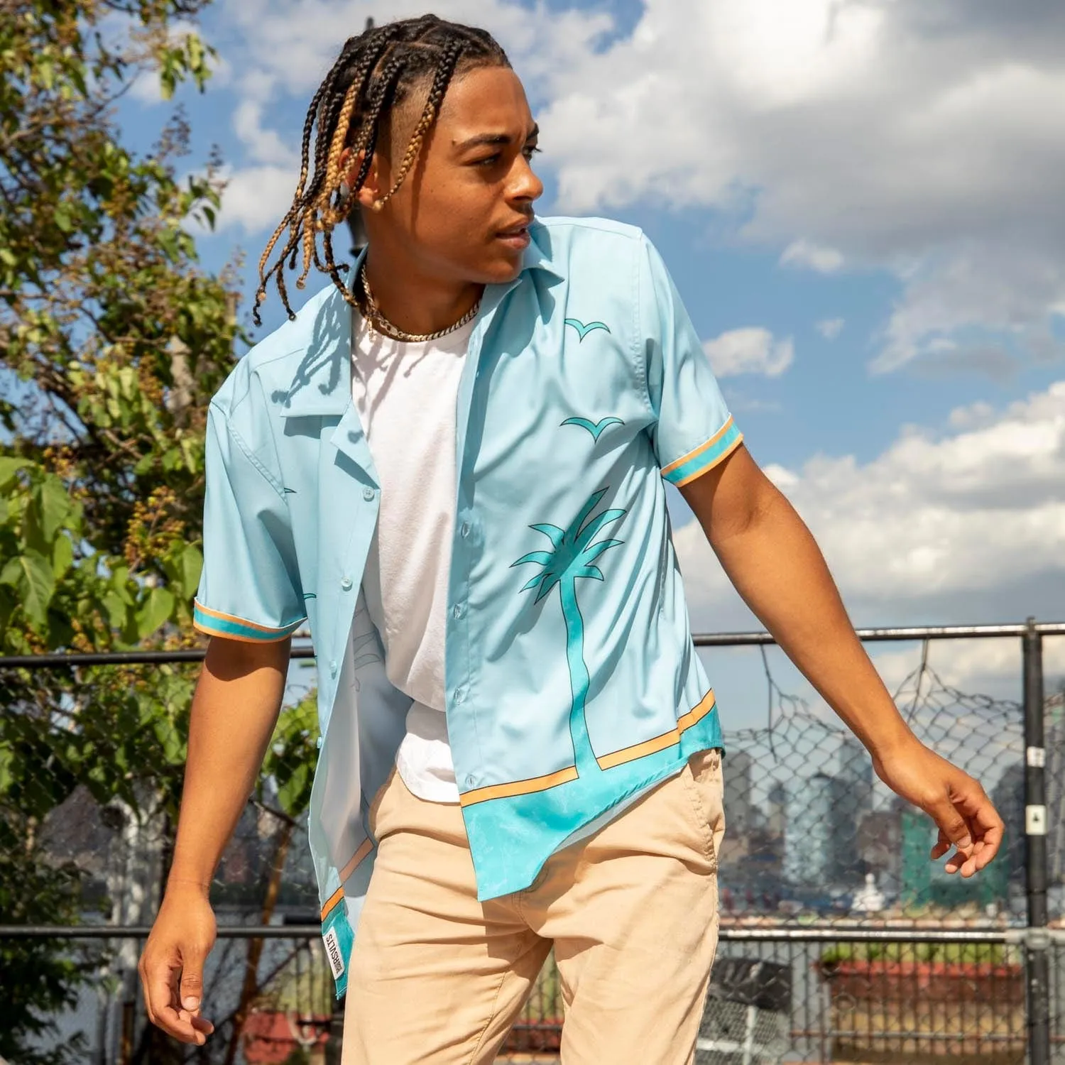 Rocket Power "The Uncle Tito" – Camp Collar KUNUFLEX Short Sleeve Shirt